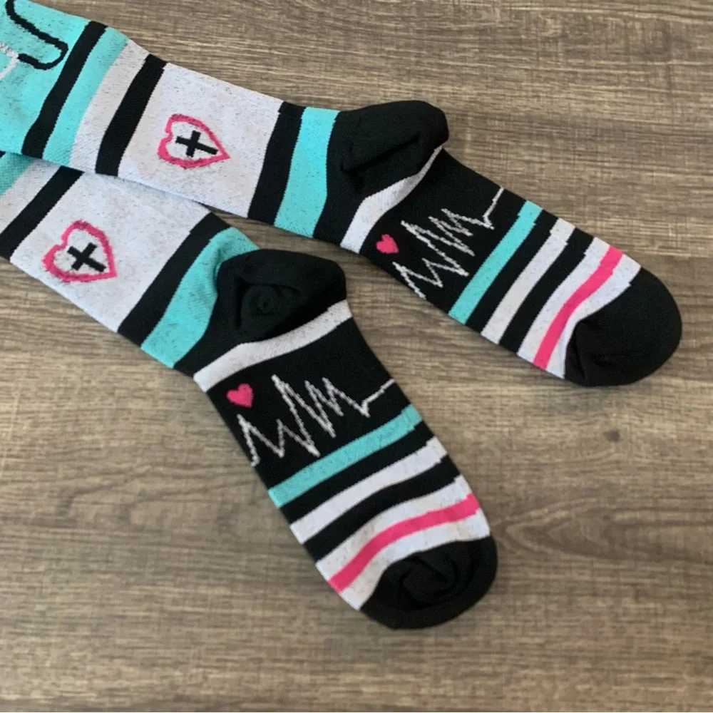 Nurse Compression Knee Length Socks